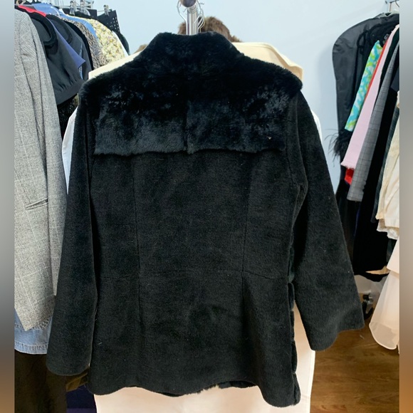 Blue Duck Fur & Shearling Coat - Picture 2 of 13